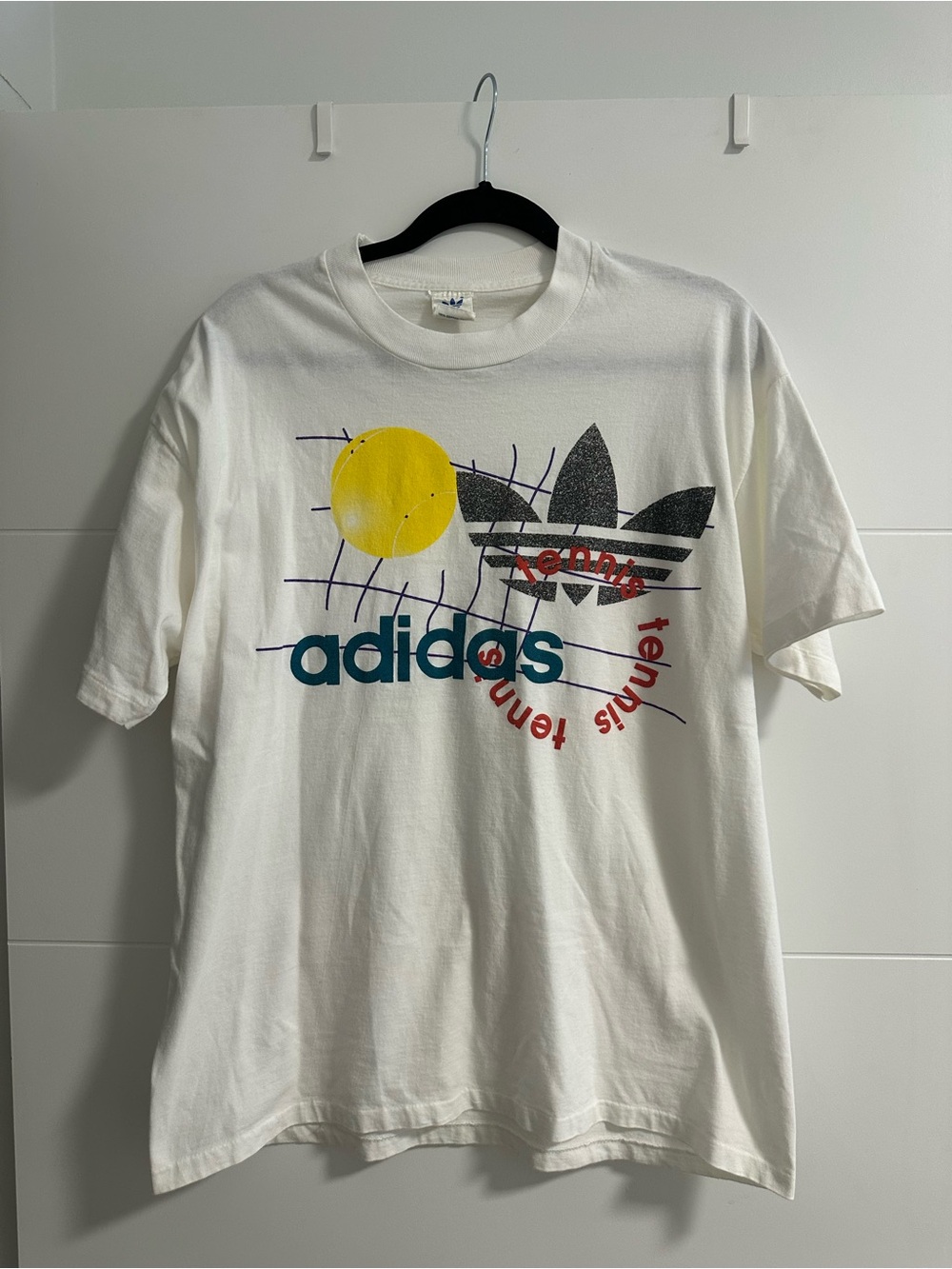 Adidas Vintage 80s 90s Tennis T-shirt